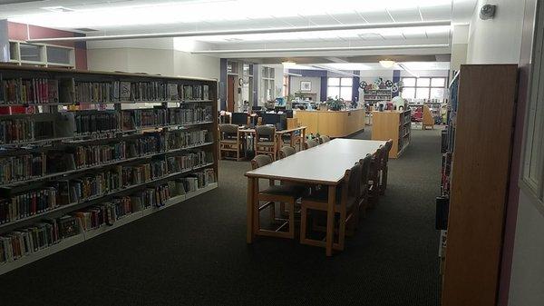 Annual clean of school library.  Every book...