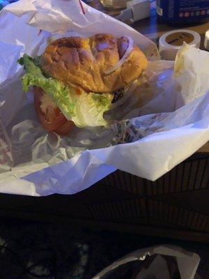 The shit burger I waited forever for