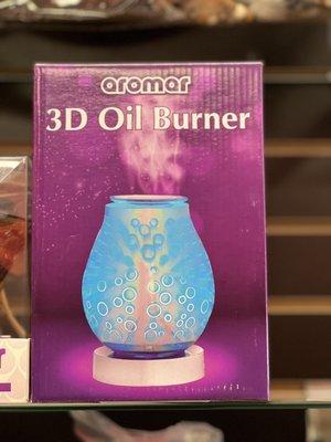 3D oil burner