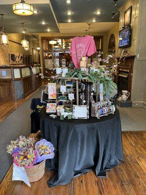 Visit the Welcome Center for unique merchandise from artisans and merchants around Wabash County!