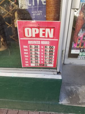 Business Hours