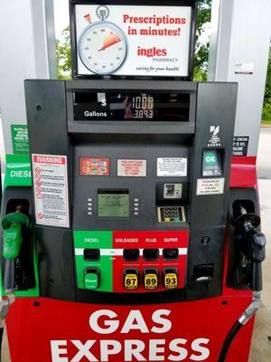 Clean machines! at INGLES GAS EXPRESS in Thomaston, Georgia.