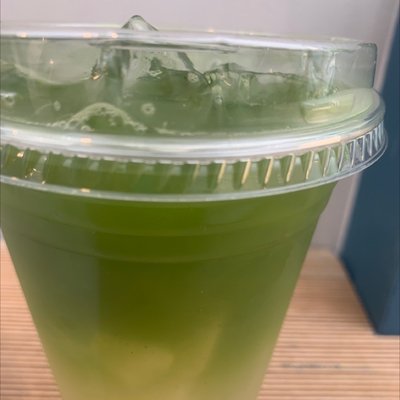 Iced Matcha limeade