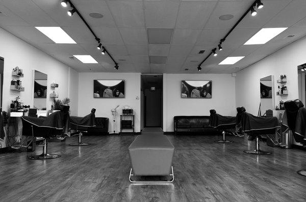 Cleanliness is key here at The Wave Barberbshop.