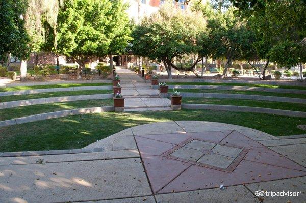 Looking out from Amphitheater