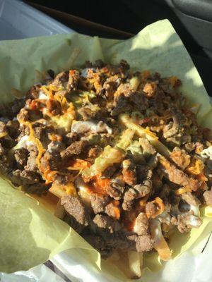 Carne Asada fries  got me hooked!