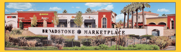 Broadstone Marketplace. Go, Shop & Dine