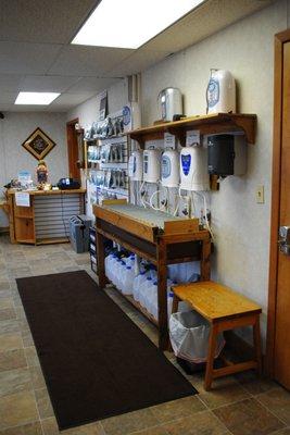 Water Wellness Center Retail Room