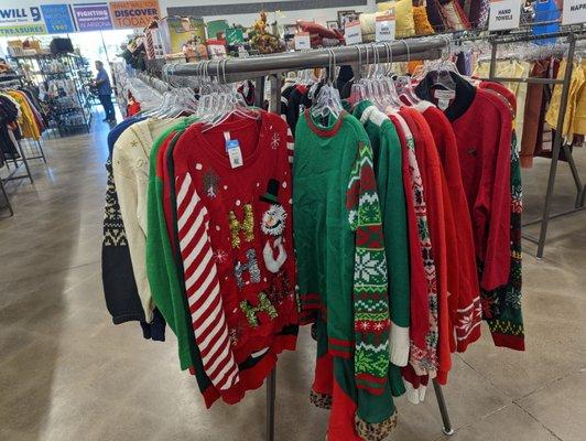 Ugly Christmas sweaters!