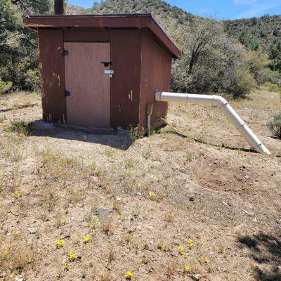 water well and pump