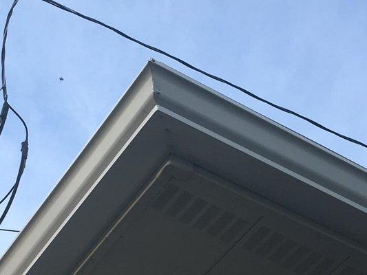 Custom Cut corners - AAA Seamless Rain Gutters of Missoula