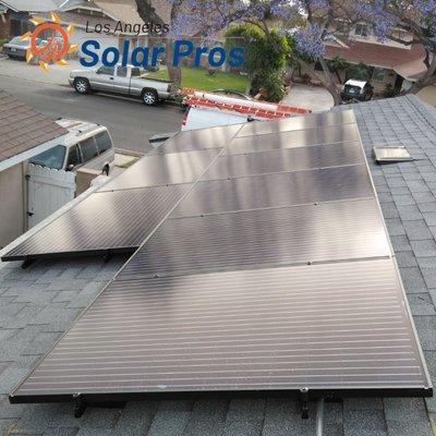 Get your solar panels installed by  the professionals at Los Angeles Solar Pros.