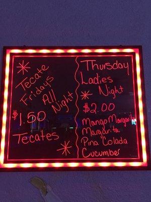 Fabulous Specials!!