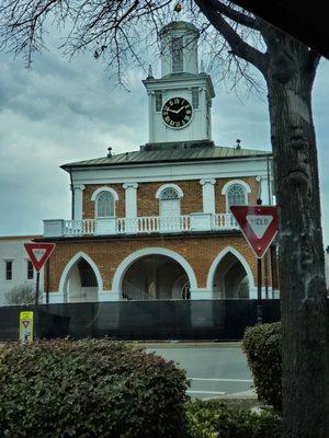 The controversial Market House of Downtown Fayetteville, NC.