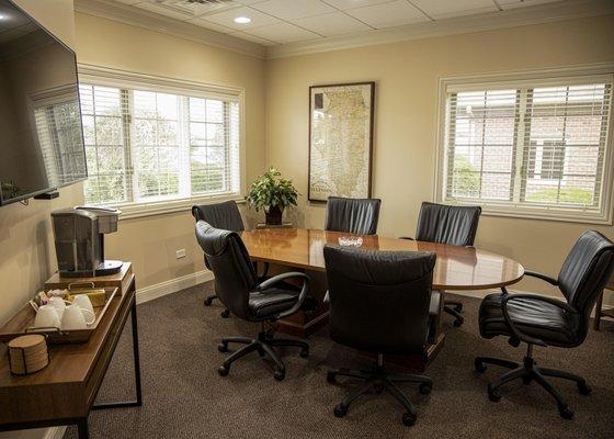 Interior of the Law Office of Michael T. Huguelet, P.C..