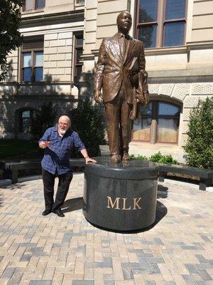 MLK statue at Georgia State Capitol