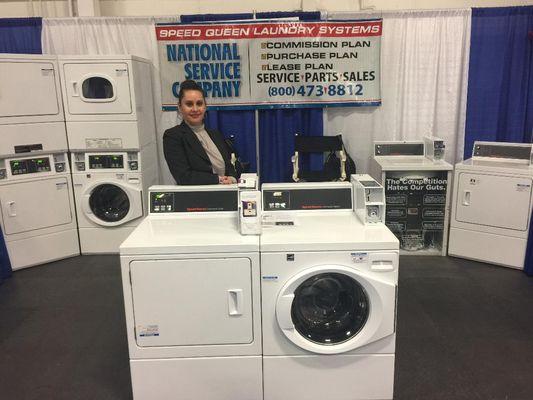 National Service Company provides energy savings washers and dryer and fast and efficient service.