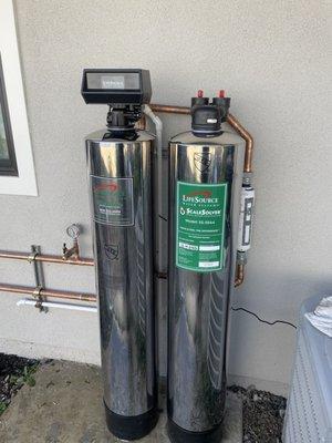 Whole house, water filtration by Life Source