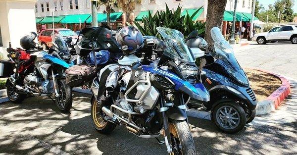 My Hertz rental, California coast ride photo