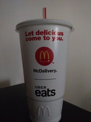 Uber delivers for McDonald's ??