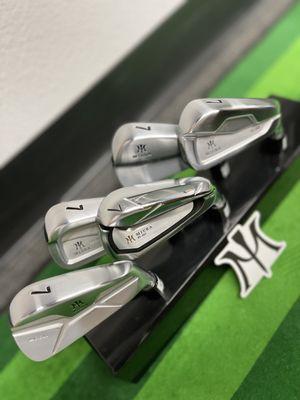 Come try out the Miura irons! 7iron models: MB-101, TC-201, CB-301, PI-401, MC-501.