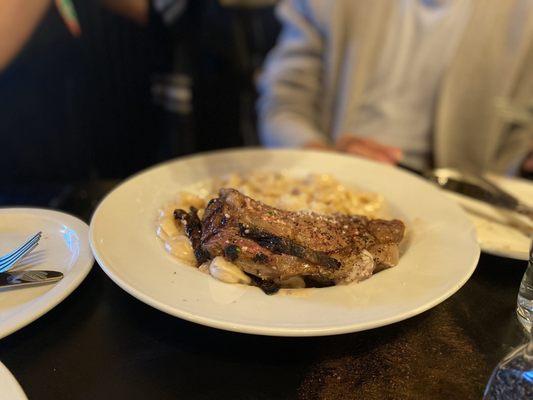 Tortellini bistecca medium rare