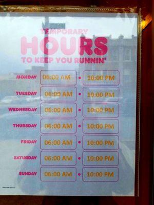 Store hours