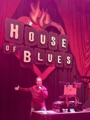 Spinning Tunes at The House of Blues Myrtle Beach.