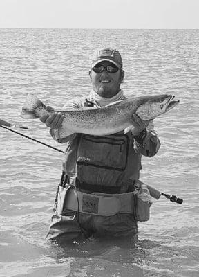 29" gator trout while wade fishing