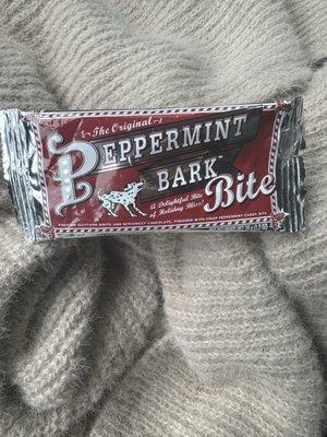 Peppermint bark