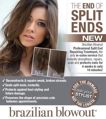 The Infamous Split End Repair I helped develop for Brazilian Blowout