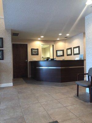 Front desk