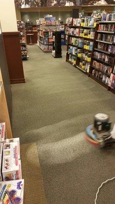 Deep Carpet Cleaning for Barnes and Noble store