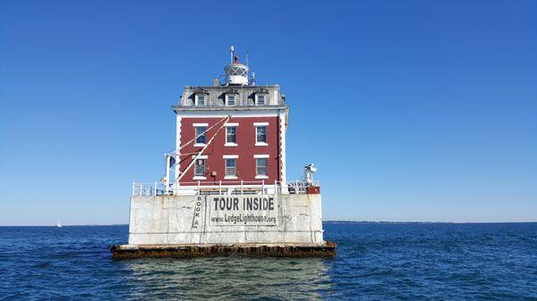 Ledge Light . The only official tour that brings you inside this amazing lighthouse.