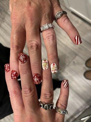 Christmas nails