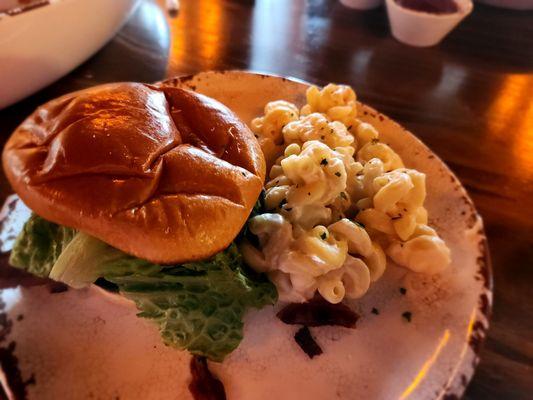 Blazin' Chicken with Mac and Cheese