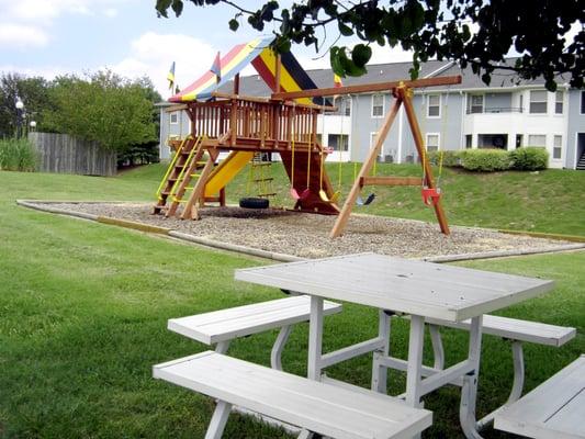 Rainbow Playground and picnic area