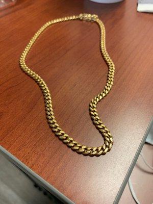 Cuban link chain