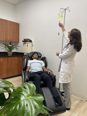 Come visit our wellness center where we provide IV nutritional therapies!