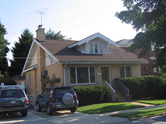 House A before alteration/addition.