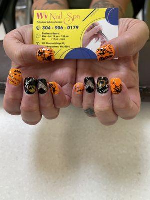 Halloween nail