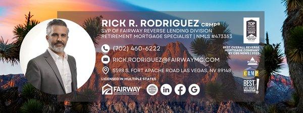 Retirement Mortgage Specialist, Rick R. Rodriguez