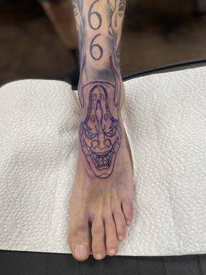 Will update foot tattoo when finished!