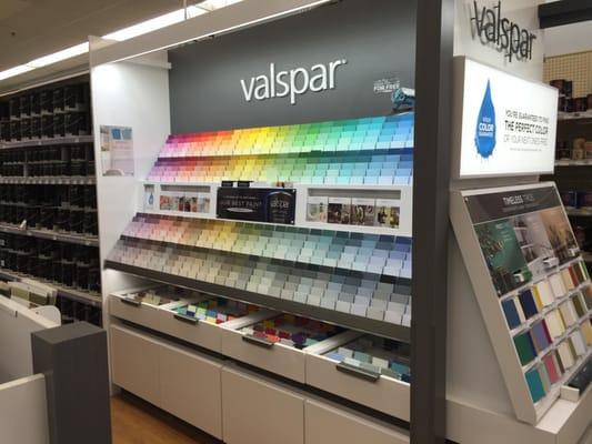 We carry Valspar, Clark+Kensington, & Ace Royal paints.