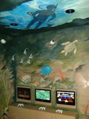 Underwater Game Cave