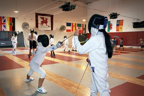 Fencing Practice