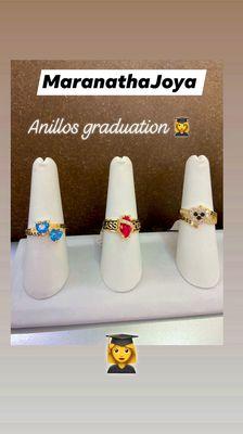 Anillos graduation.