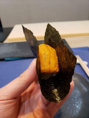 Uni! And roasted seaweed vehicle.