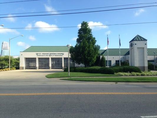 Virginia Beach Volunteer Rescue Squad Rescue Station 14 from Virginia Beach Boulevard