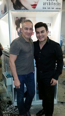 Cesar Galindo New York Designer and Edward Sanchez Celebrity Makeup Artist